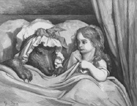 Chaperon rouge par Gustave Doré